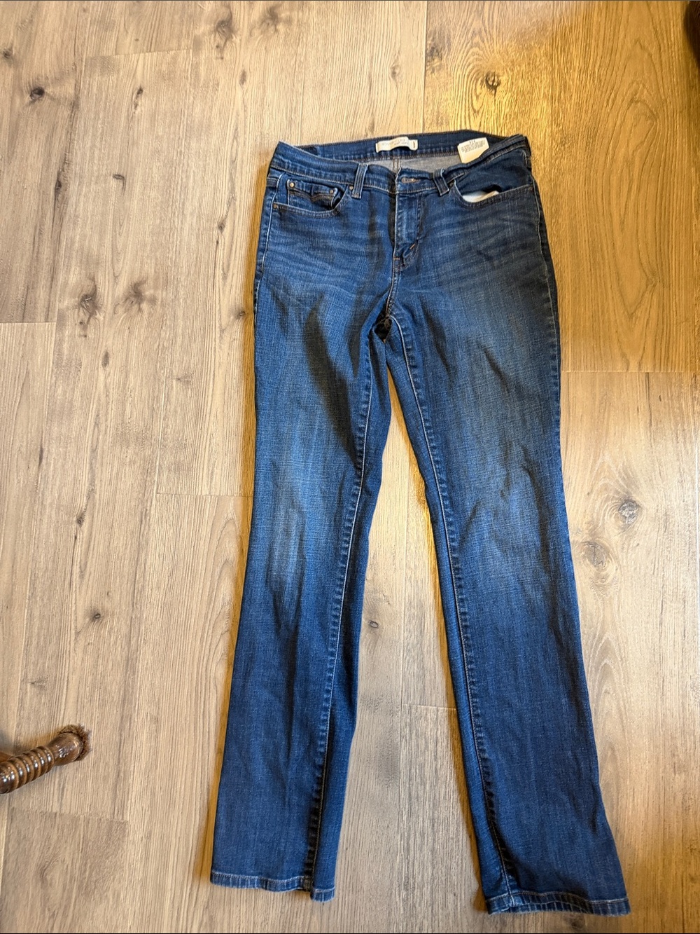 Levi's Dark Blue Women's Straight-Leg Jeans
